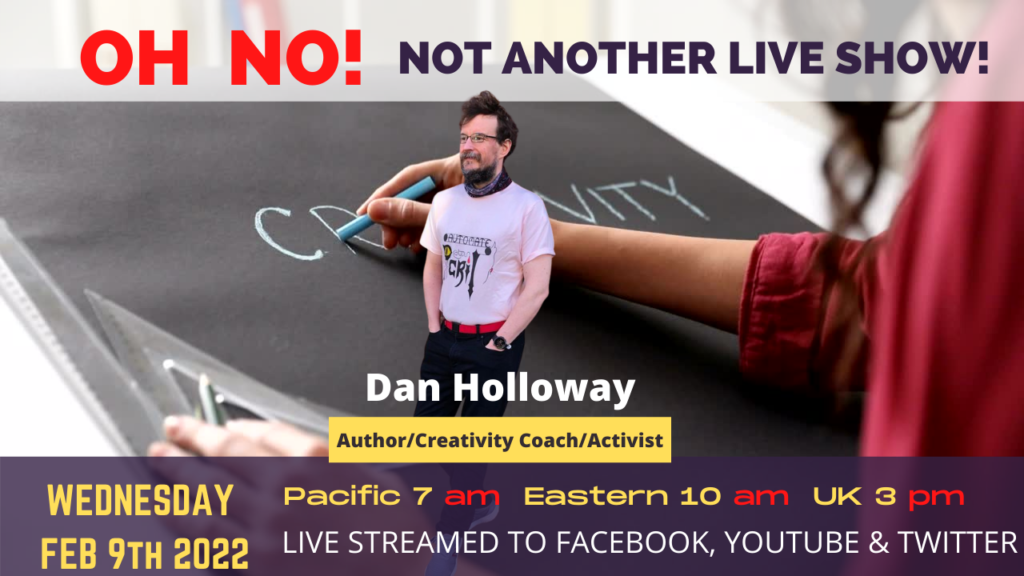 Author & Activist: Interview with Dan Holloway