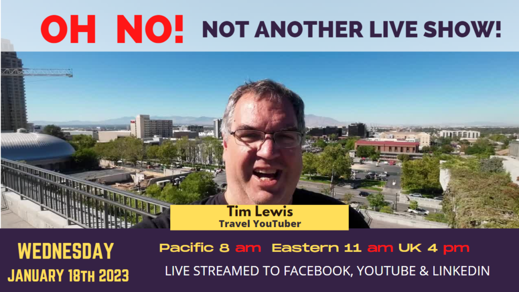Tim Lewis: Travel YouTuber